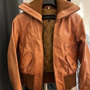 Woman’s Leather Jacket American Base